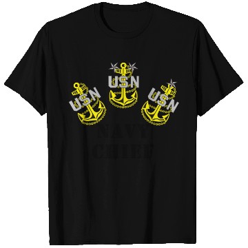 Discover US Navy Chief Design 1 T-Shirts
