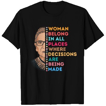 Discover Rbg Women's Rights Ruth Bader Ginsburg T-Shirts