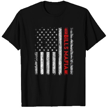 Discover American Flag Bills Mafia Patriotic Buffalo T-Shirts