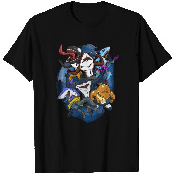 Discover Shark attack! - Street Sharks - T-Shirts