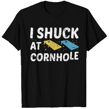 Discover I Shuck At Cornhole T-Shirts