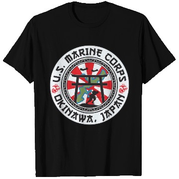 Discover U.S. Marine Corps Okinawa, Japan T-Shirts