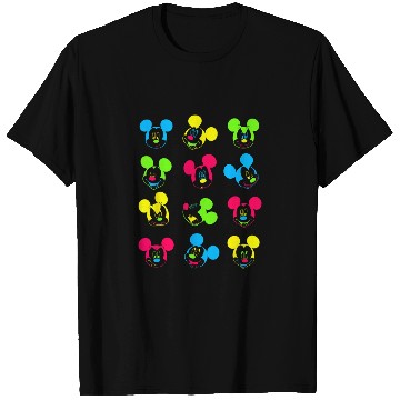 Discover Disney Neon Mickey Mouse Zip T-Shirts