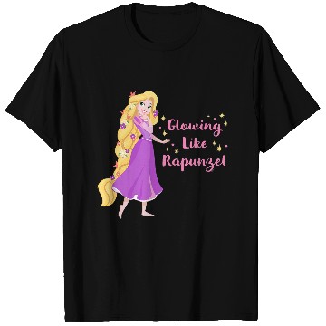 Discover Disney Princess Glowing Like Rapunzel T-Shirts