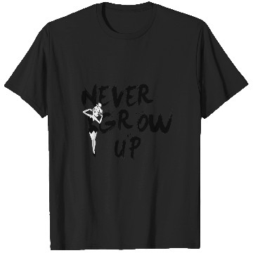 Discover Disneys peter pan tinker bell never grow up grafi T-Shirts