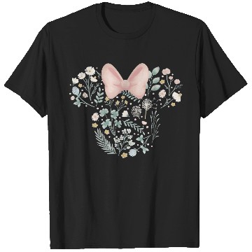 Discover Disney Minnie Mouse Icon Spring Flowers T-Shirts