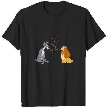 Discover Disney Lady And The Tramp Bella Notte T-Shirts
