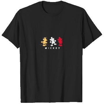 Discover Amazon Essentials Disney Mickey Silhouette Trio T-Shirts