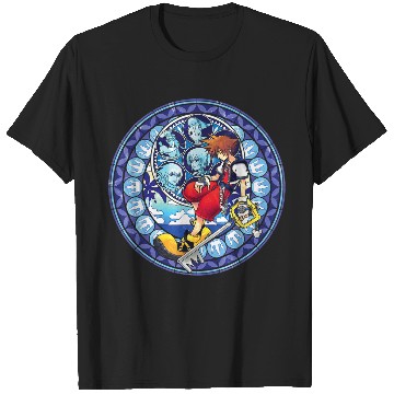 Discover Disneys Kingdom Hearts Sora Stained Glass T-Shirts