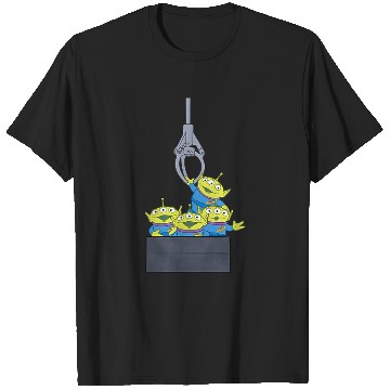 Discover Disney Pixar Toy Story Aliens Claw Machine Pocket T-Shirts