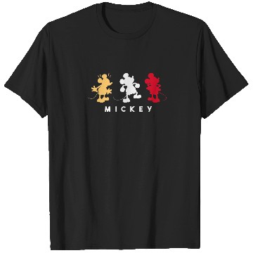Discover Amazon Essentials Disney Mickey Silhouette Trio T-Shirts