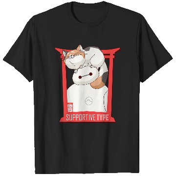 Discover Disneys Big Hero 6 Tv Series Baymax And Cat T-Shirts