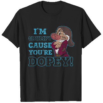 Discover Disneyss Snow White Grumpy Because You're Dopey T-Shirts