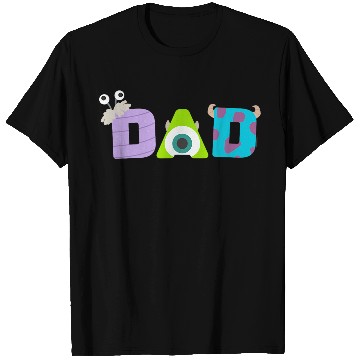 Discover Disneyss And Pixarss Monsters Inc Dad Fathers Day Birthday T-Shirts