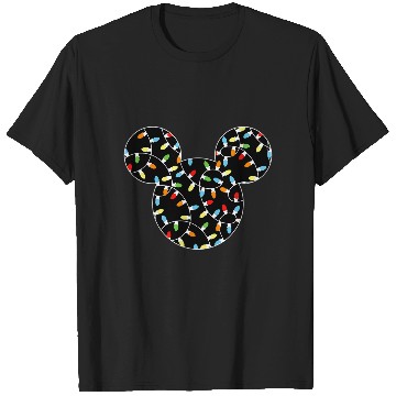 Discover Disney Mickey Holiday Lights T-Shirts