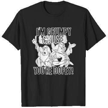 Discover Disneys Snow White Grumpy Cause You're Dopey T-Shirts