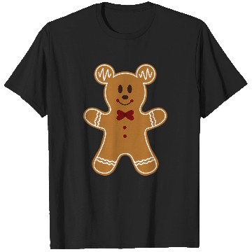 Discover Disney Christmas Gingerbread Boy T-Shirts