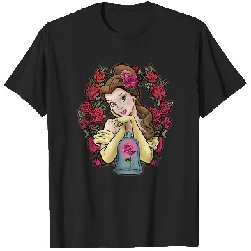 Discover Disneys Beauty And The Beast Belle Roses T-Shirts