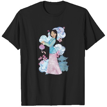 Discover Disney Mulan Watercolor Portrait T-Shirts