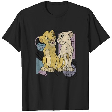 Discover Disney Lion King Simba Nala Meet Eyes Valentines T-Shirts