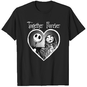 Discover Disneyss Jack Skellington Together Forever Short Sleeve T-Shirts