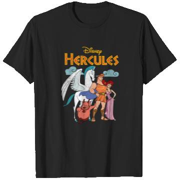 Discover Disney Hercules Classic Group Shot Vintage T-Shirts