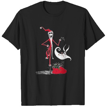 Discover Disneyss Nightmare Before Christmas Holiday Jack Zero T-Shirts