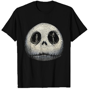 Discover Disneyss The Nightmare Before Christmas Sally And Jack Faces Zip T-Shirts