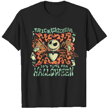 Discover Disneyss The Nightmare Before Christmas Jack Trick Or Scream T-Shirts