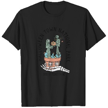 Discover Disneyss The Nightmare Before Christmas Jack Sally Cactus T-Shirts