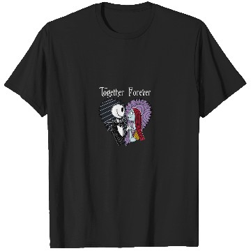 Discover Disneyss The Nightmare Before Christmas Jack Sally Together T-Shirts