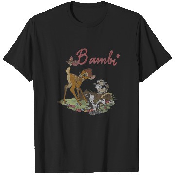 Discover Disneys bambi group shot logo T-Shirts