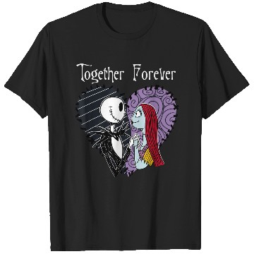 Discover Disneyss The Nightmare Before Christmas Jack Sally Together T-Shirts