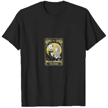 Discover Disneyss The Nightmare Before Christmas Jack Sally Card T-Shirts