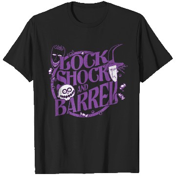 Discover Disneyss The Nightmare Before Christmas Lock Shock Barrel T-Shirts
