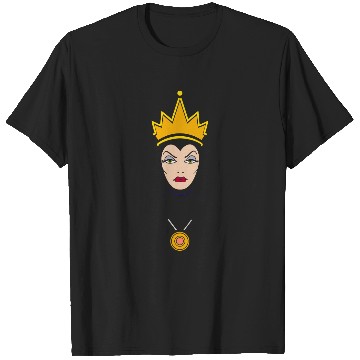 Discover Disneys Villains Evil Queen Big Face T-Shirts