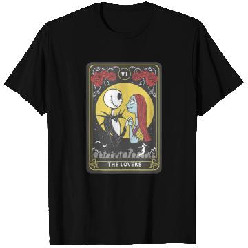 Discover Disneyss The Nightmare Before Christmas Jack Sally Lovers Zip T-Shirts