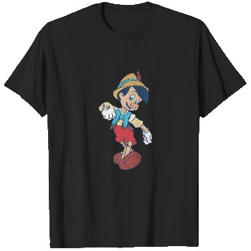 Discover Disneys Pinocchio Vintages Portrait Premium T-Shirts