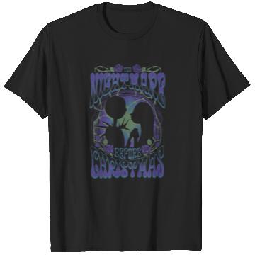 Discover Disneyss The Nightmare Before Christmas Jack Sally Retro T-Shirts