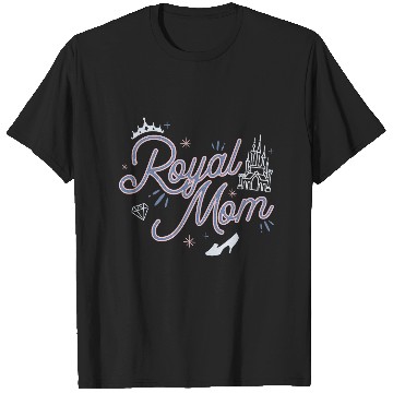 Discover Disney Princess Royal Mom Script T-Shirts
