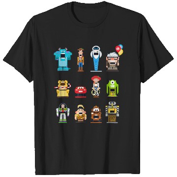 Discover Disneyss And Pixars Holiday Christmas Nutcracker Characters T-Shirts