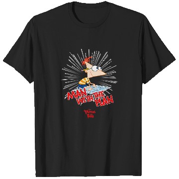 Discover Disneys phineas and ferb plan man premium T-Shirts
