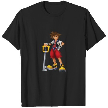 Discover Disney Kingdom Hearts Sora Key Blade TShirt T-Shirts