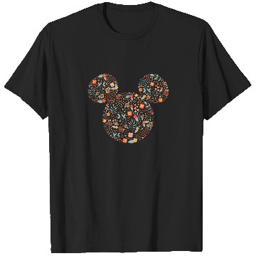 Discover Disney Mickey Mouse Spring Head Icon Springtime T-Shirts