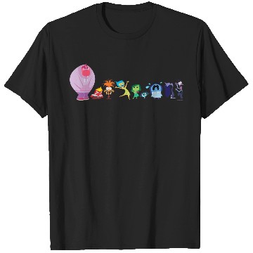 Discover Disneyss And Pixarss Inside Out 2 Emotions Toony Lineup T-Shirts