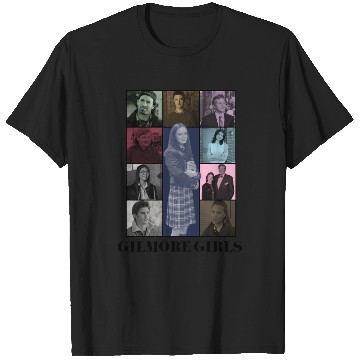 Discover Gilmore Girls Eras Tour Poster (Black Print) T-Shirts