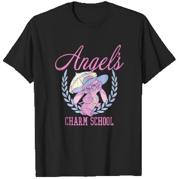 Discover Disneyss Lilo Stitch Angel Charm School Demure College T-Shirts