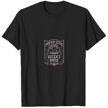 Discover Disneyss Hocus Pocus Sanderson Sisters Witch Brew Retro Logo T-Shirts