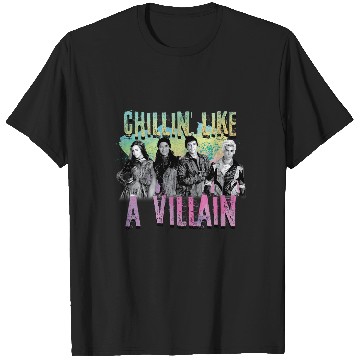 Discover Disney Descendants Chillin Like A Villain T-Shirts