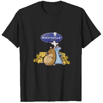 Discover Disney Pixar Ratatouille Title Logo Poster T-Shirts